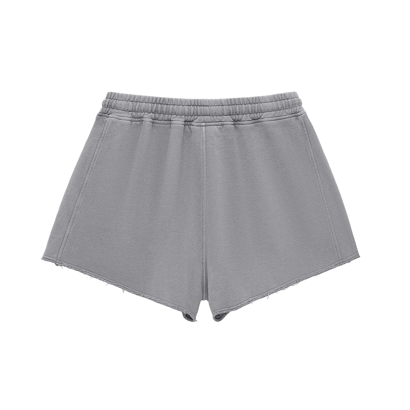 Snow Washed Raw Edge Shorts – Women’s Streetwear