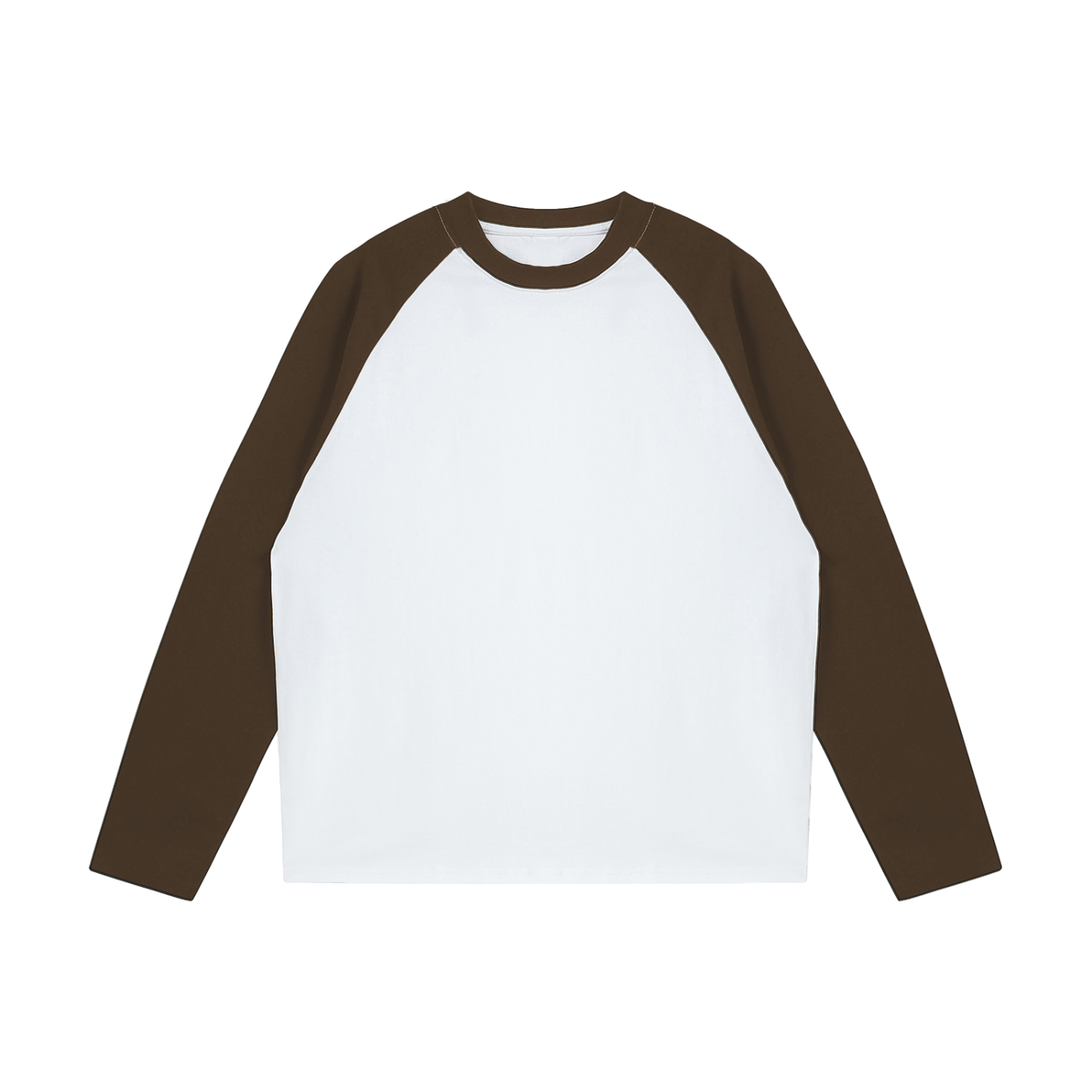 Color-Blocked Raglan Long-Sleeve T-Shirt
