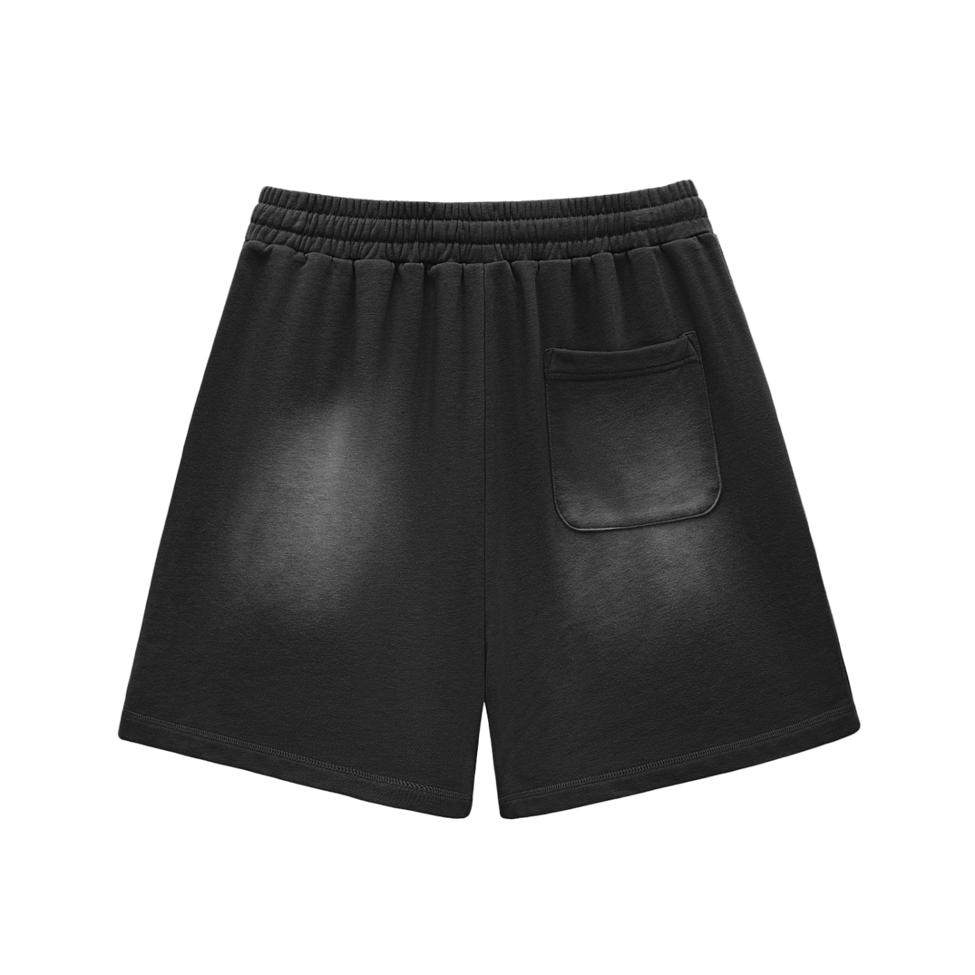 Sun Fade Raw Edge Cotton Shorts – Unisex Streetwear