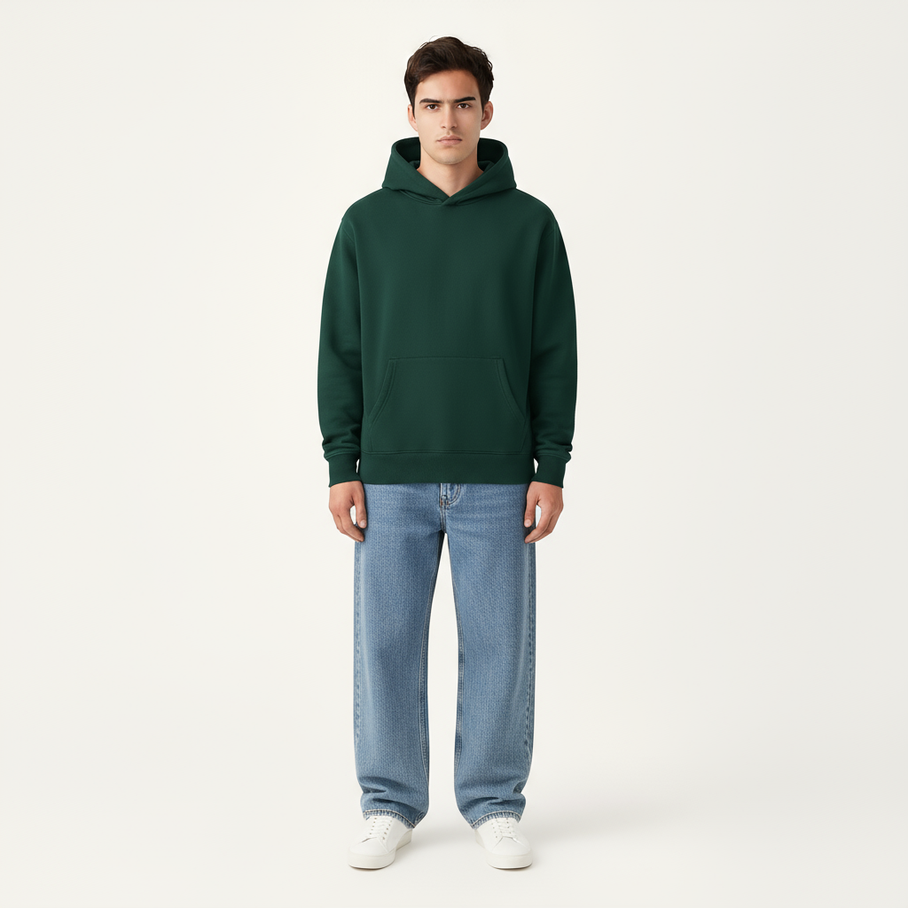 Oversize Fleeced Hoodie