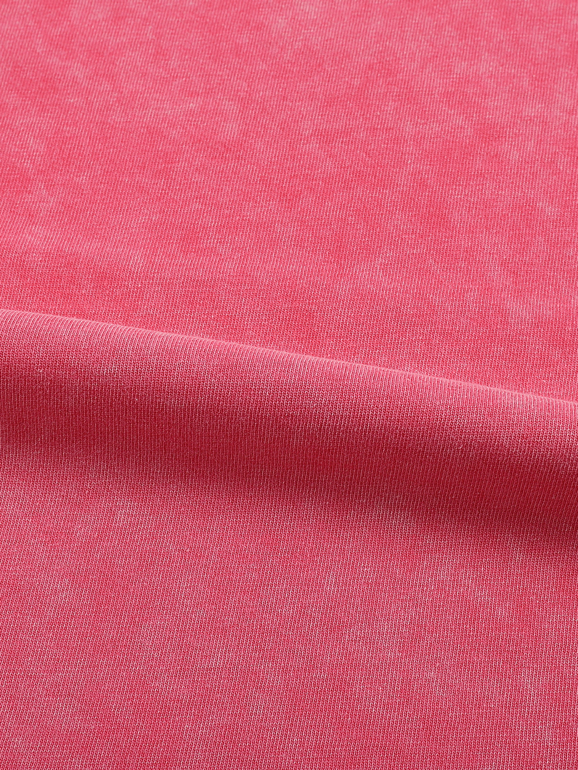 Snow Washed Frayed Edge T-Shirt