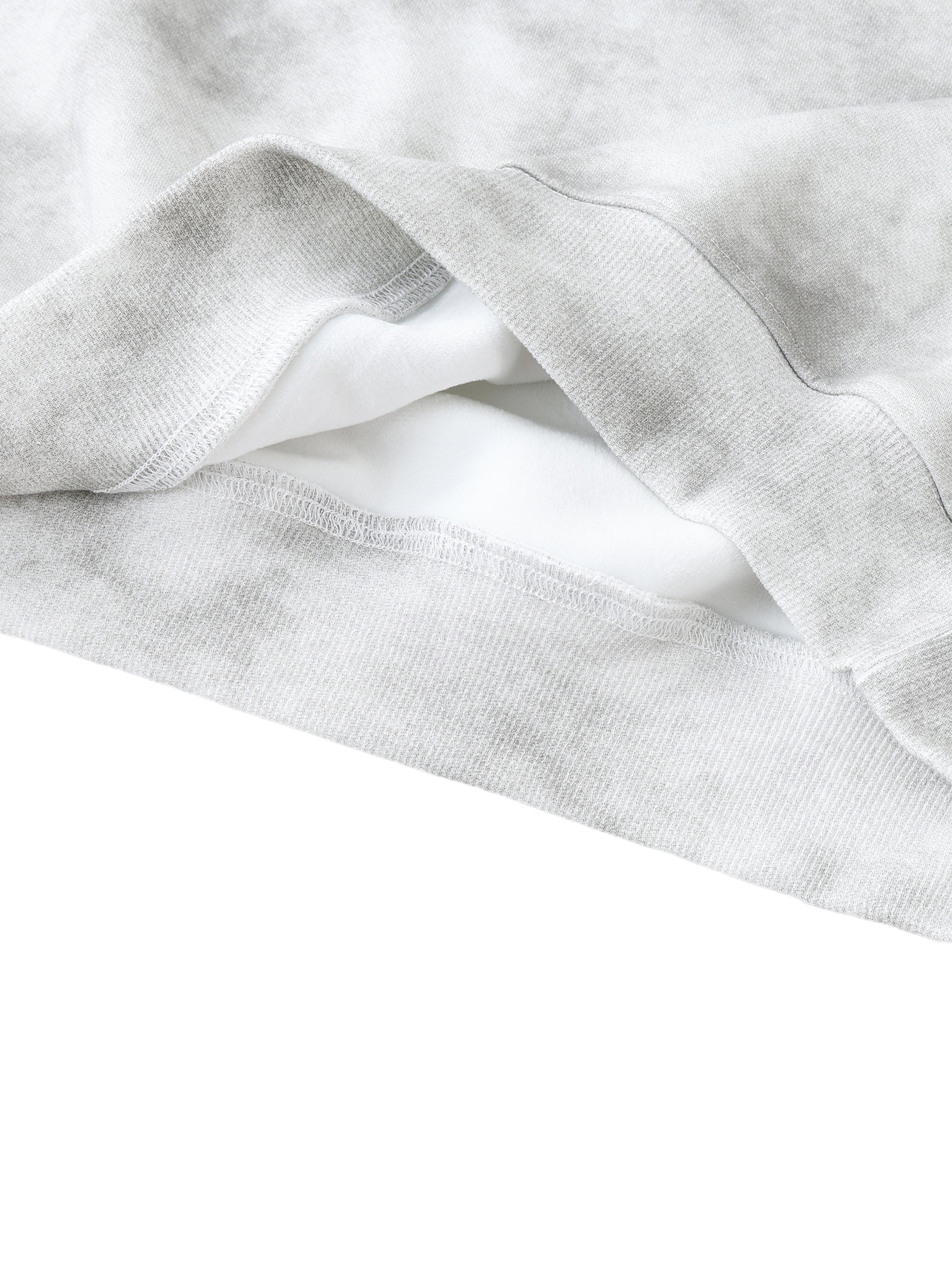 Dirty Washed Boxy Fleeced Sweatshirt