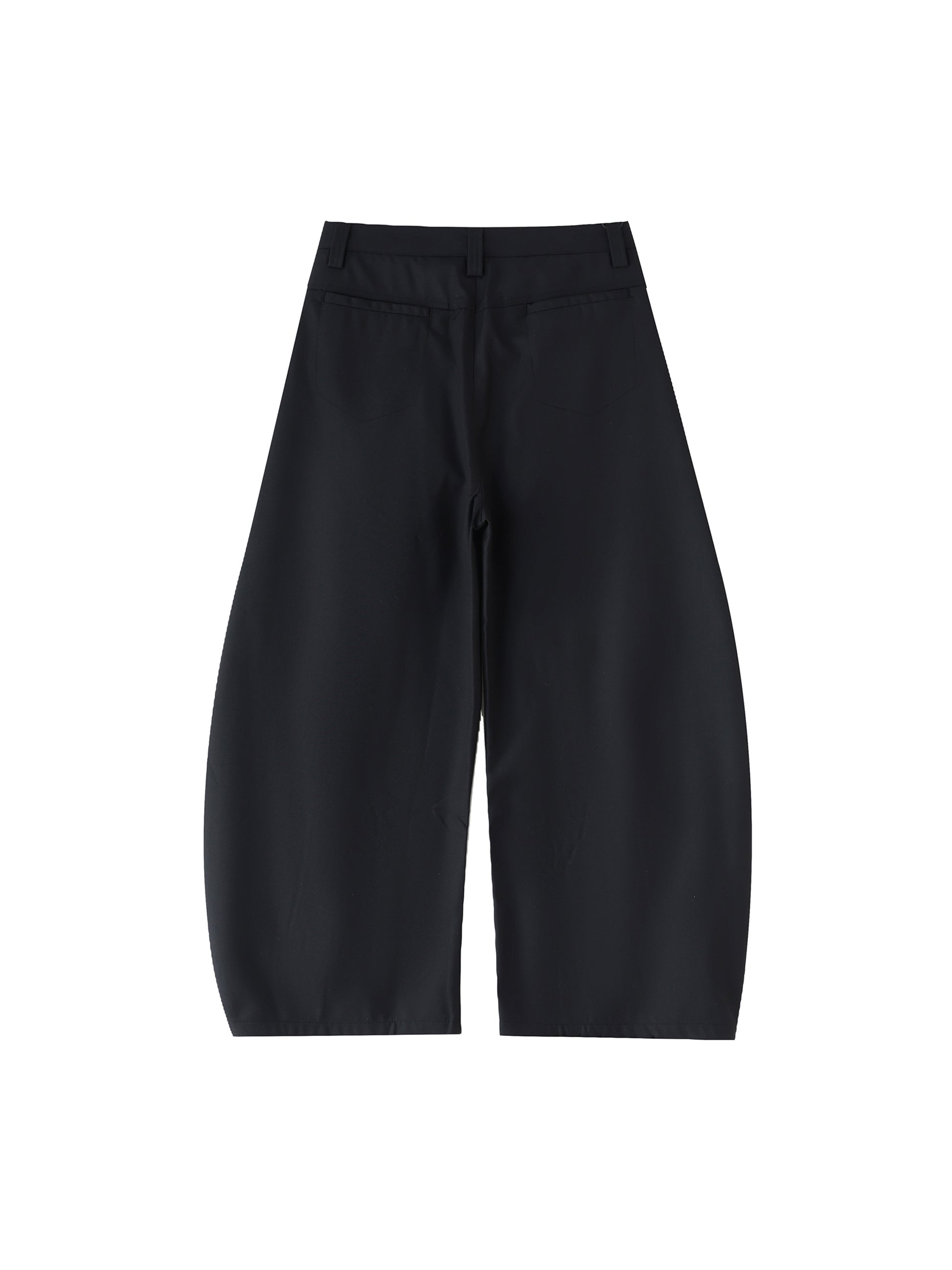 Essential Curved-Blade Suit Pants