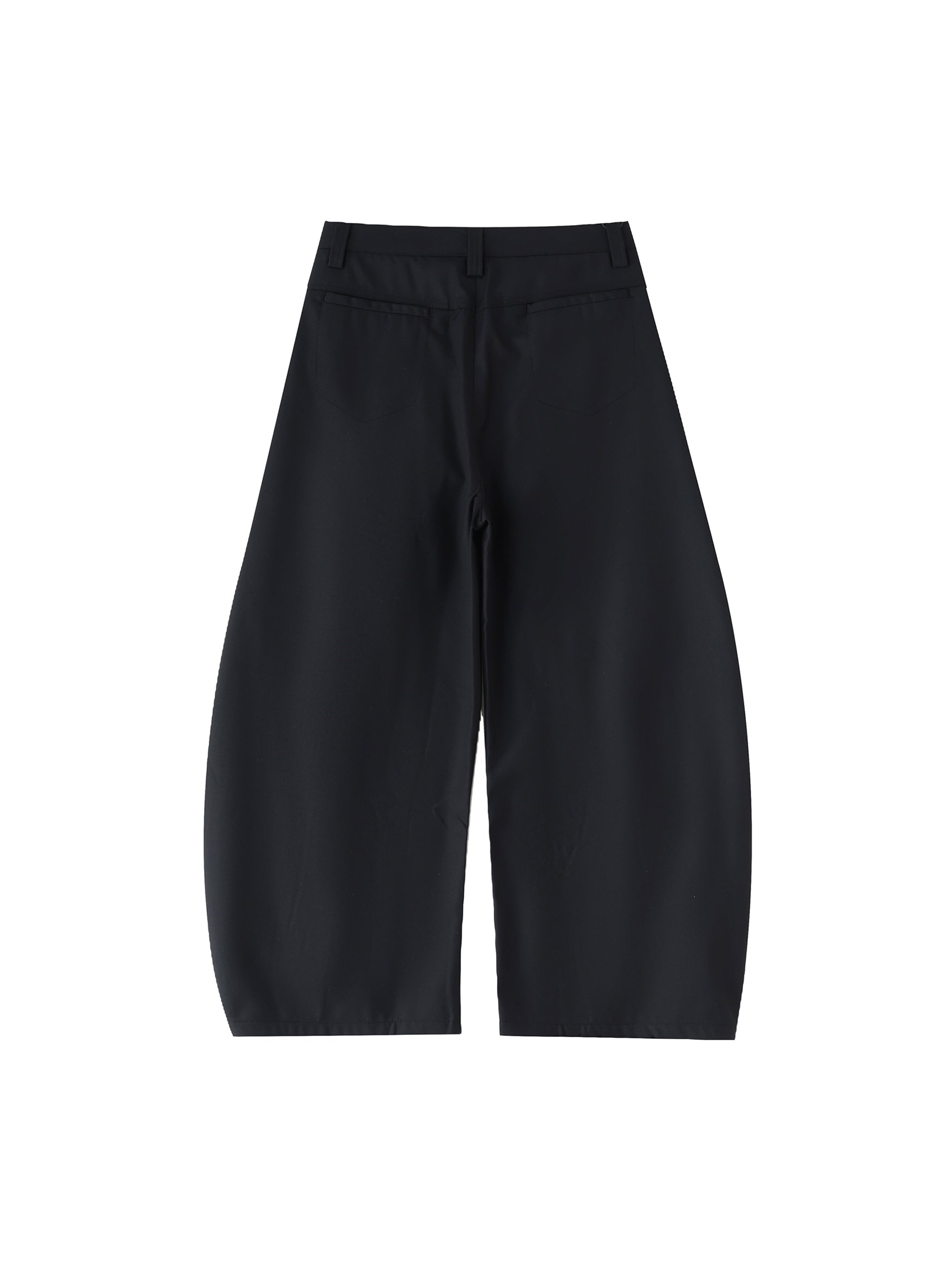 Essential Curved-Blade Suit Pants