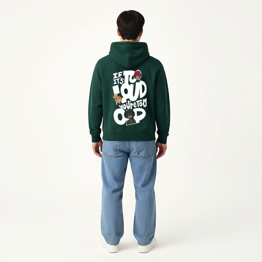 Oversize Fleeced Hoodie