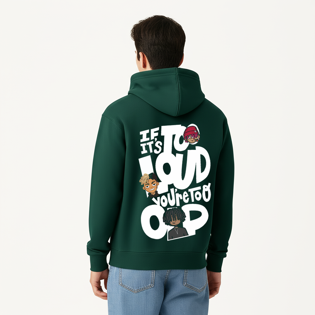 Oversize Fleeced Hoodie